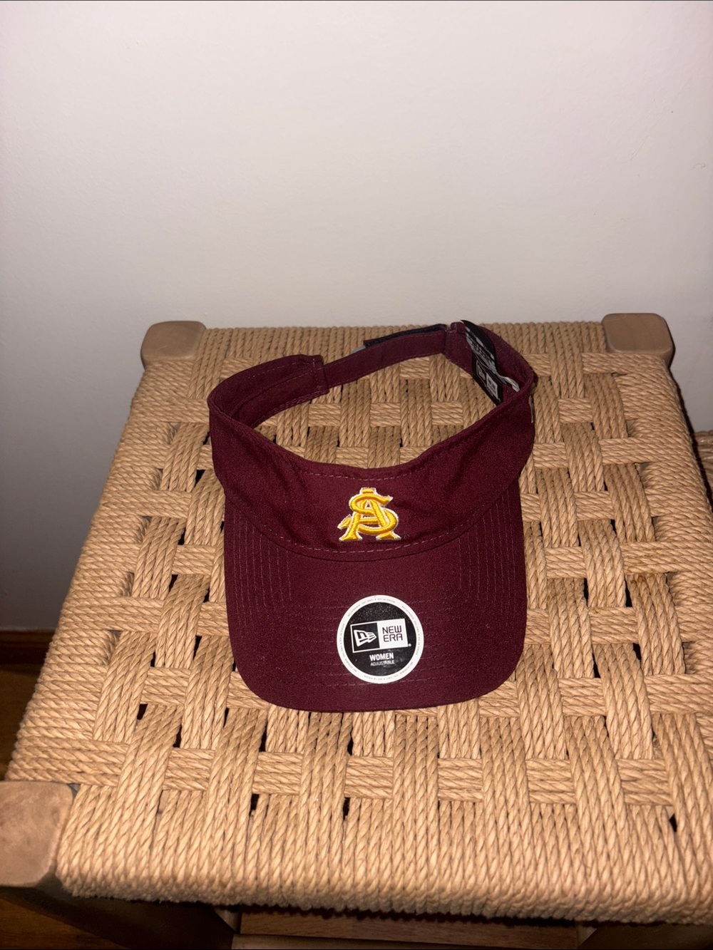 Arizona State Visor, New, One Size, Adjustable